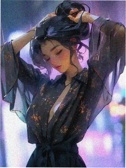 科幻爱情电影第七次日落海报封面